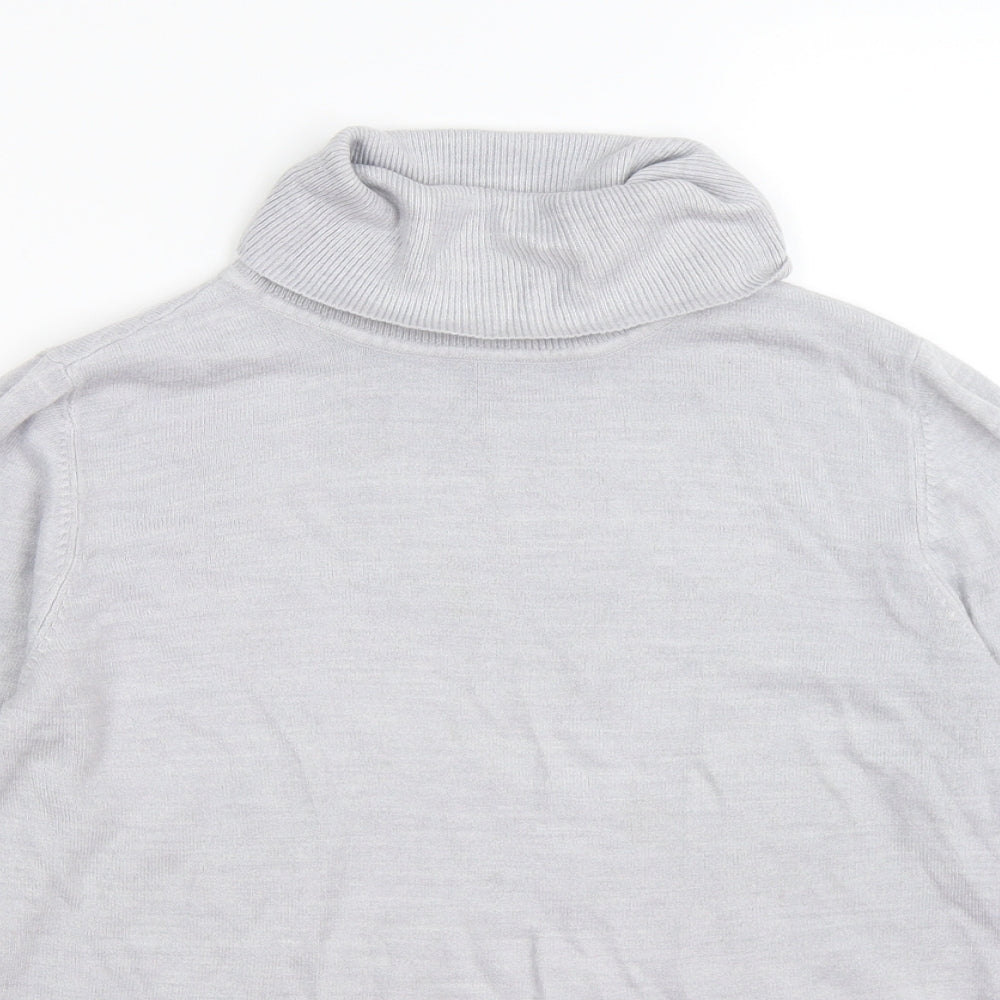 BHS Womens Grey  Knit Pullover Jumper Size 12