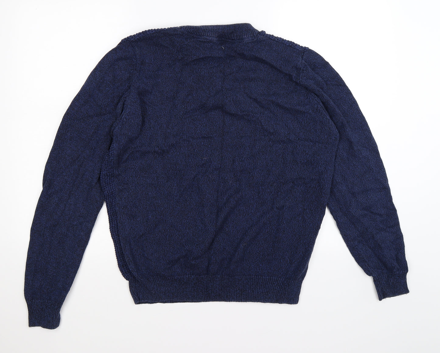 cedarwood state Mens Blue  Knit Pullover Jumper Size L
