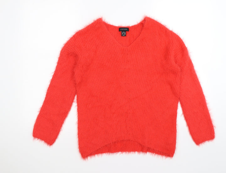 Atmosphere Womens Red  Knit Pullover Jumper Size M