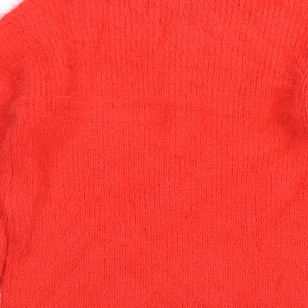 Atmosphere Womens Red  Knit Pullover Jumper Size M