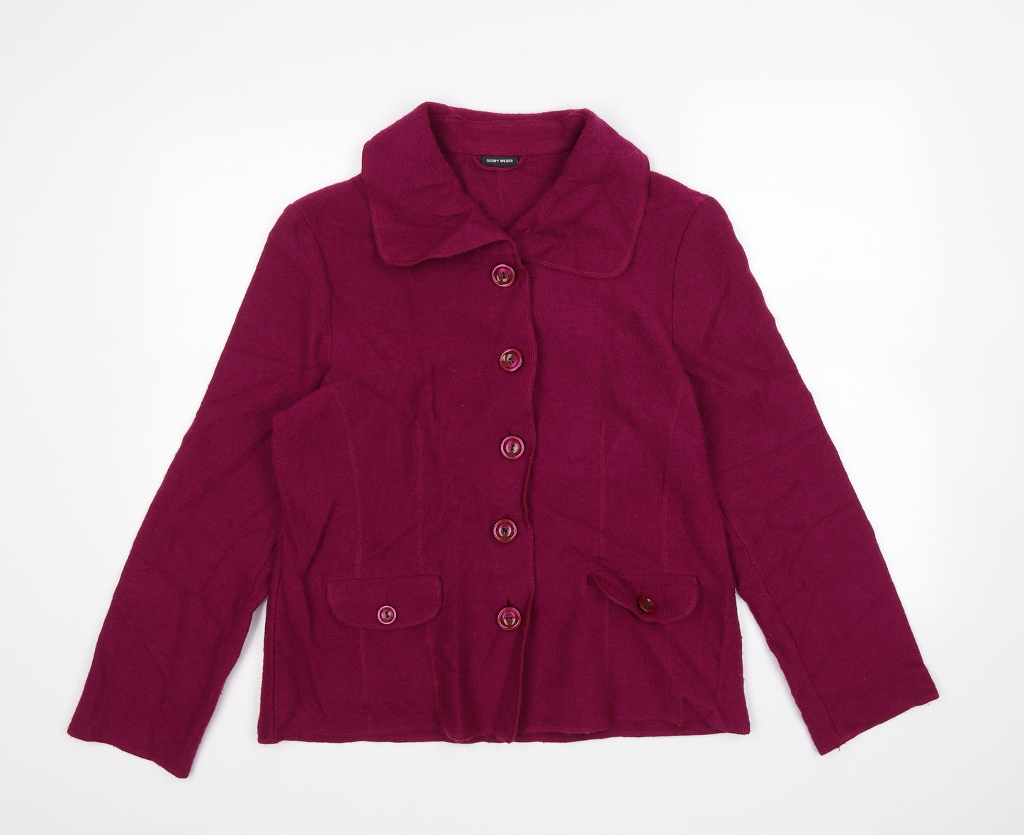 Gerry Weber Womens Purple   Jacket  Size 16