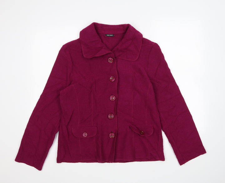 Gerry Weber Womens Purple   Jacket  Size 16