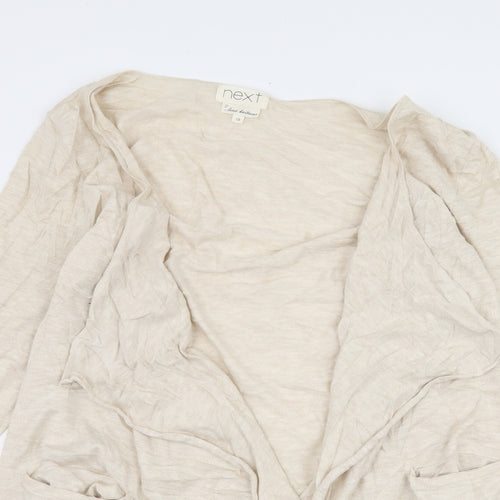NEXT Womens Beige   Cardigan Jumper Size 10