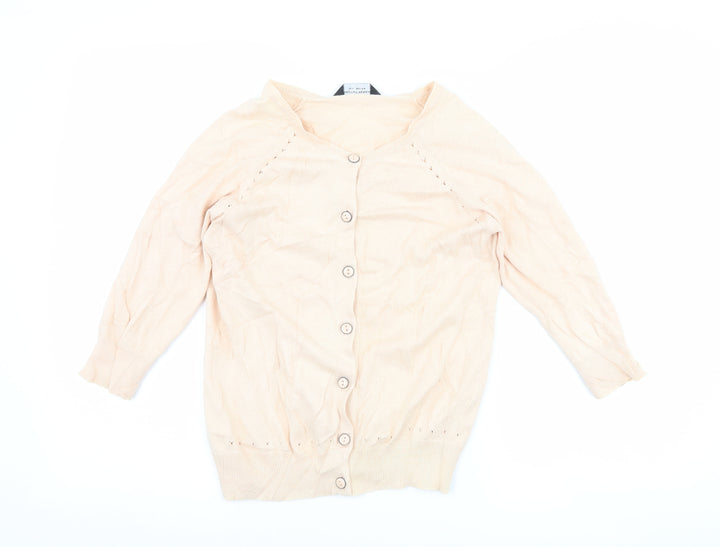 Dorothy Perkins Womens Pink   Cape Jumper Size 8