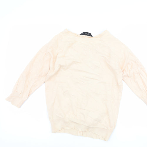 Dorothy Perkins Womens Pink   Cape Jumper Size 8