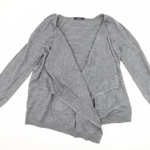 George Womens Grey   Cardigan Jumper Size 14