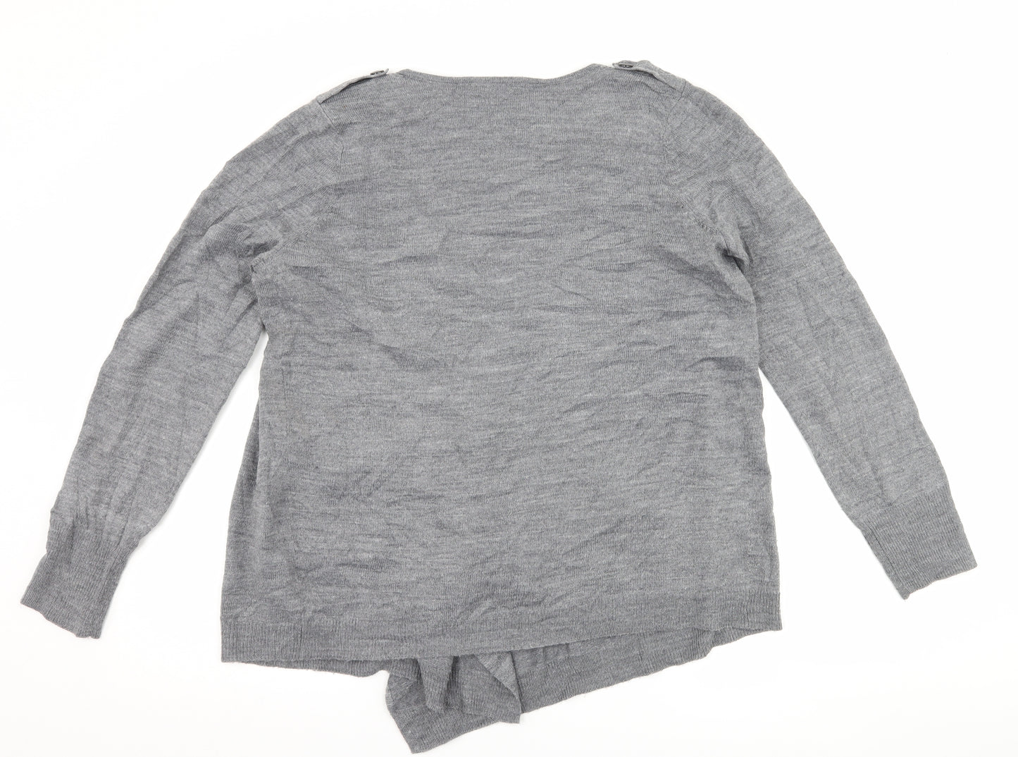 George Womens Grey   Cardigan Jumper Size 14