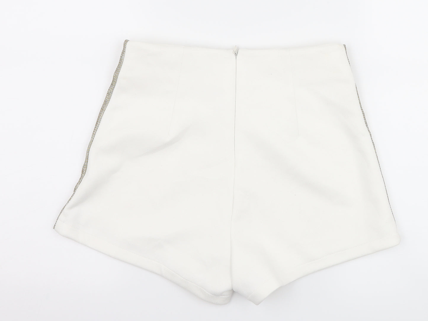 In the Style Womens White   Hot Pants Shorts Size 8