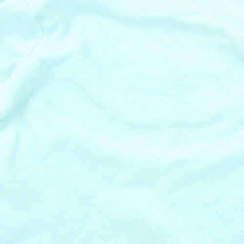 just like you Womens Blue  Fleece Top Pyjama Top Size M  - donut disturb
