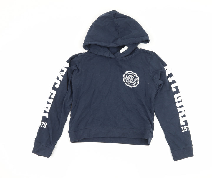 AriZona Girls Blue   Pullover Hoodie Size 10-11 Years  - nyc