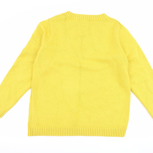 Papaya Womens Yellow   Pullover Jumper Size L