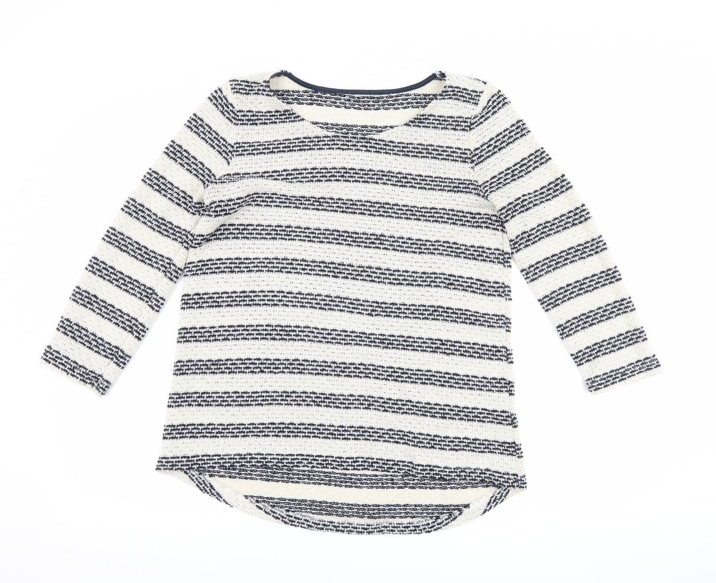 TU Womens Blue Striped  Pullover Jumper Size 14