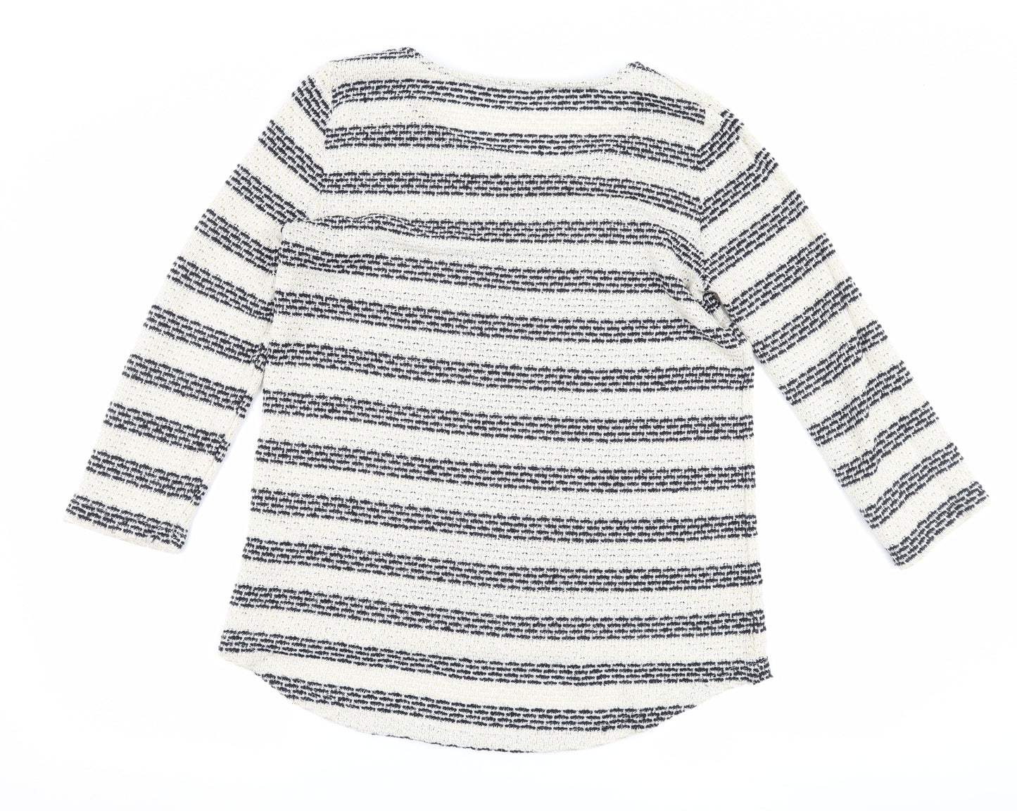 TU Womens Blue Striped  Pullover Jumper Size 14