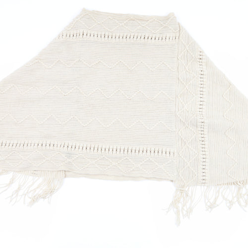 Preworn Womens Beige   Jacket Poncho One Size