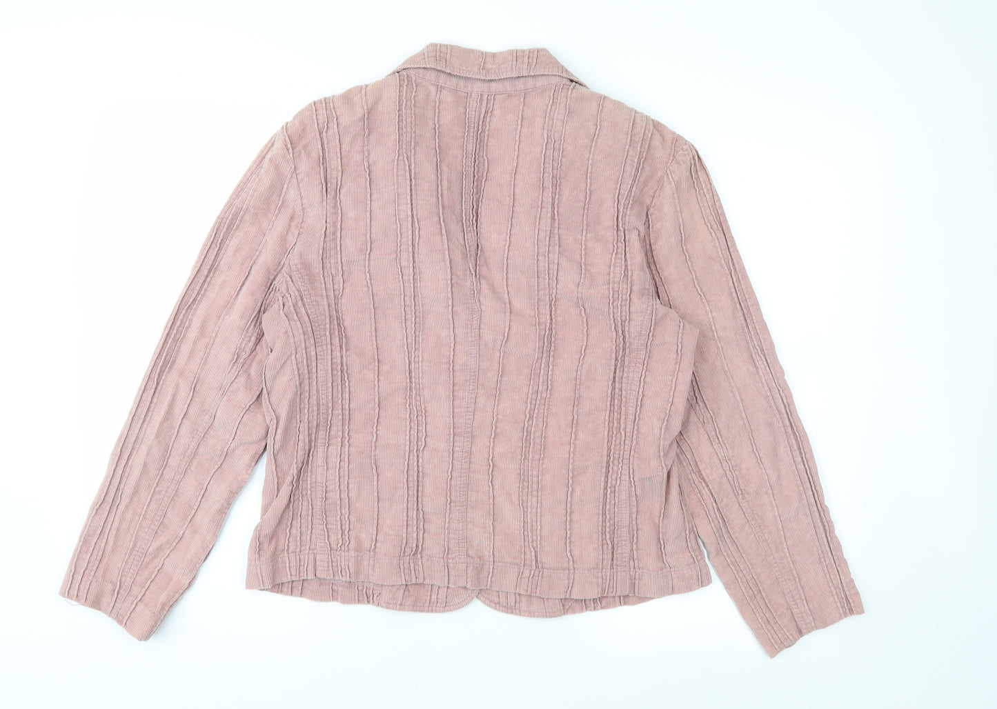 Per Una Womens Pink  Corduroy Jacket  Size 14