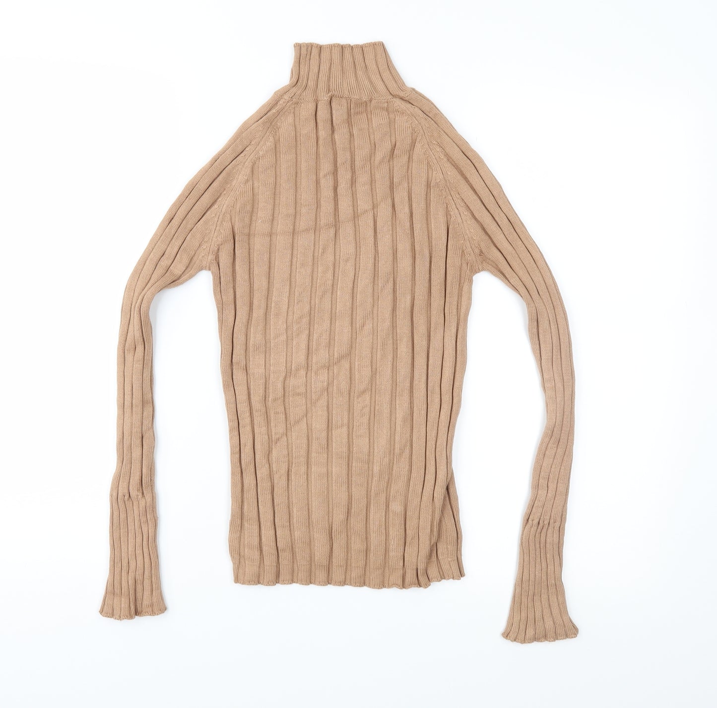 River Island Womens Brown  Knit Pullover Jumper Size 8