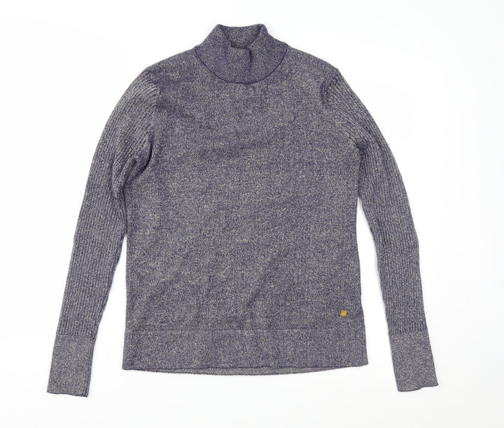 BiBA Womens Blue  Knit Pullover Jumper Size S