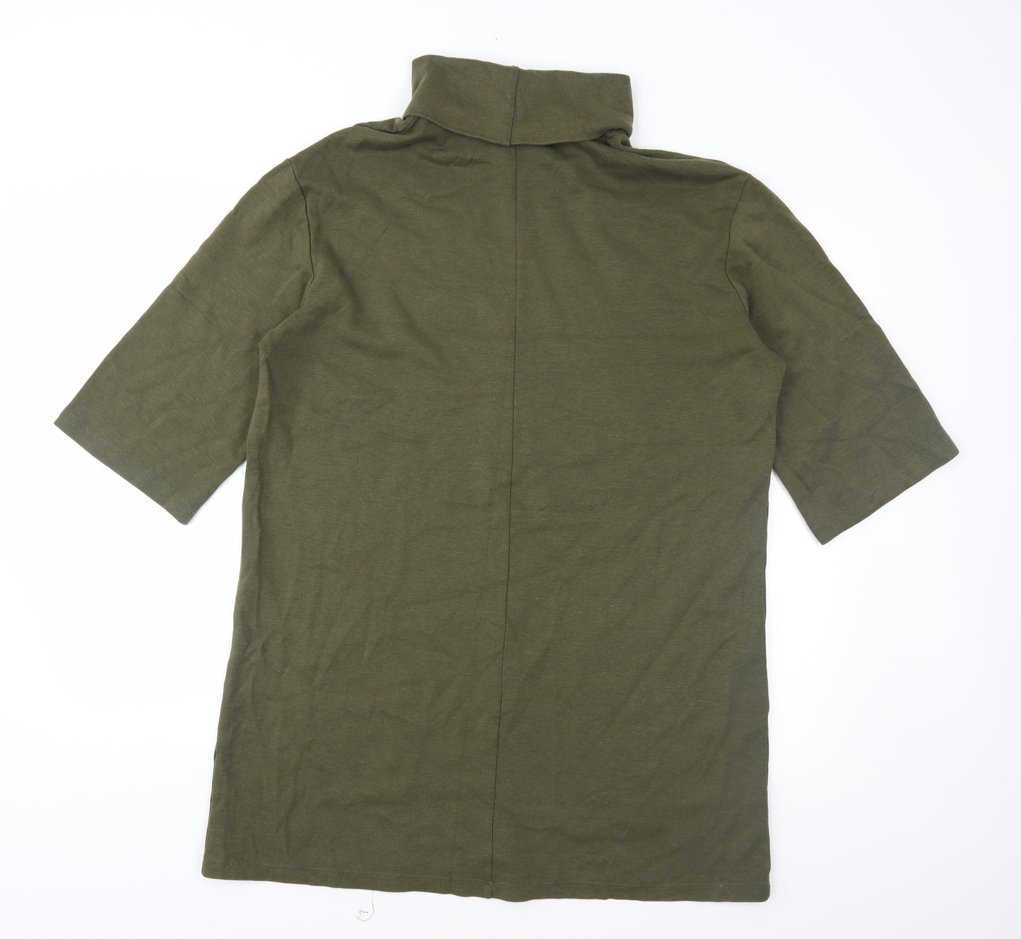 Zara Womens Green  Jersey T-Shirt Dress  Size L