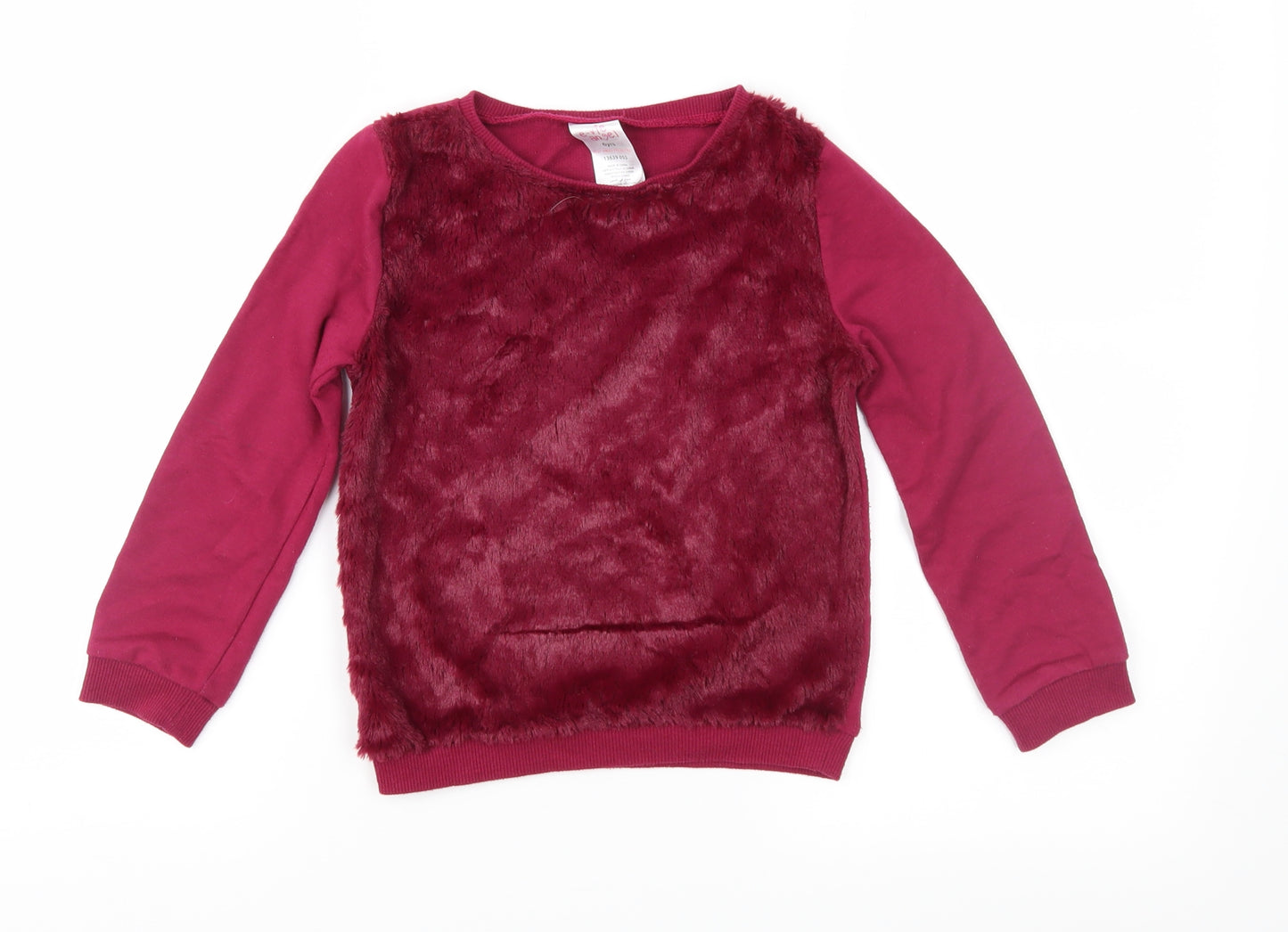 E-vie Girls Purple   Pullover Sweatshirt Size 6 Years