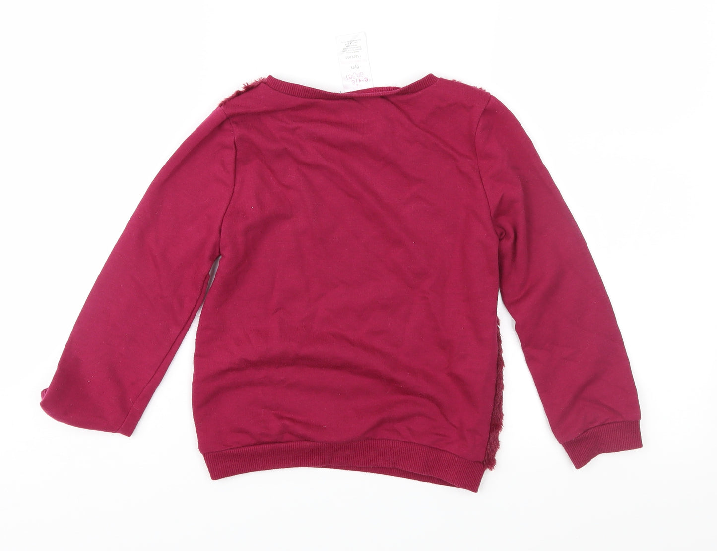 E-vie Girls Purple   Pullover Sweatshirt Size 6 Years
