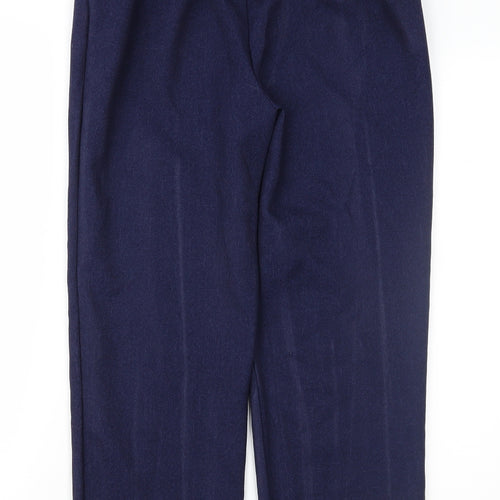 Papaya Womens Blue   Trousers  Size 10 L25 in