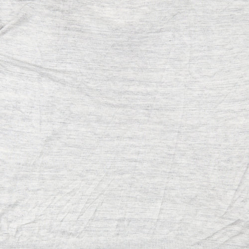 H&M Womens Grey  Knit Pullover Jumper Size M