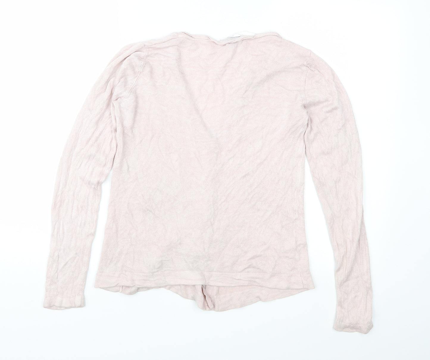 Papaya Womens Pink  Knit Cardigan Jumper Size 12
