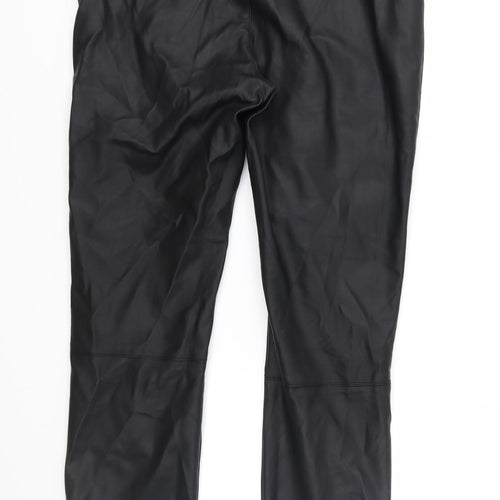 Preworn Womens Black   Trousers  Size 10 L28 in