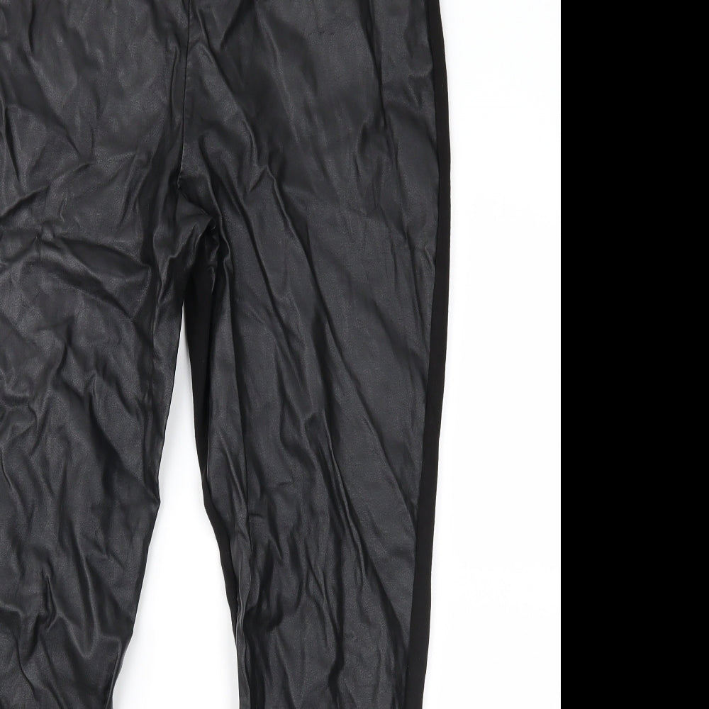 NEXT Womens Black   Trousers  Size 14 L26 in