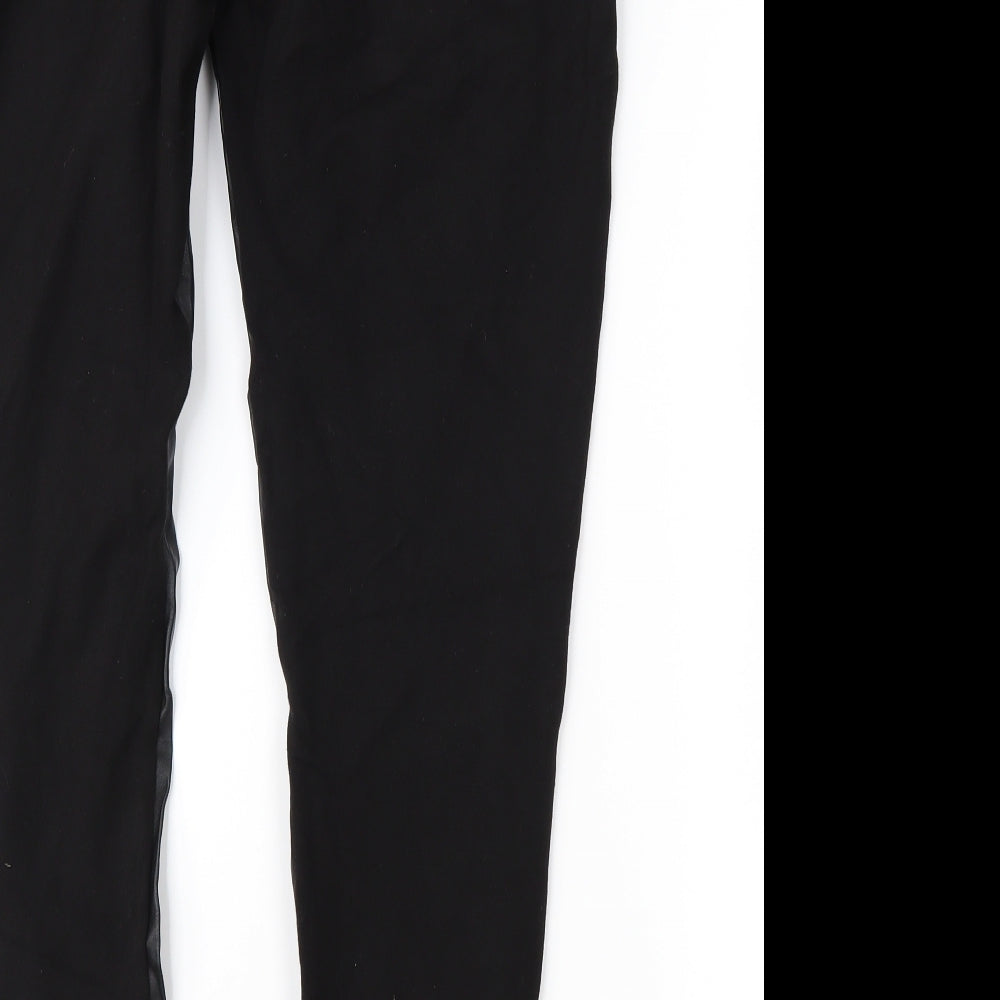 NEXT Womens Black   Trousers  Size 14 L26 in