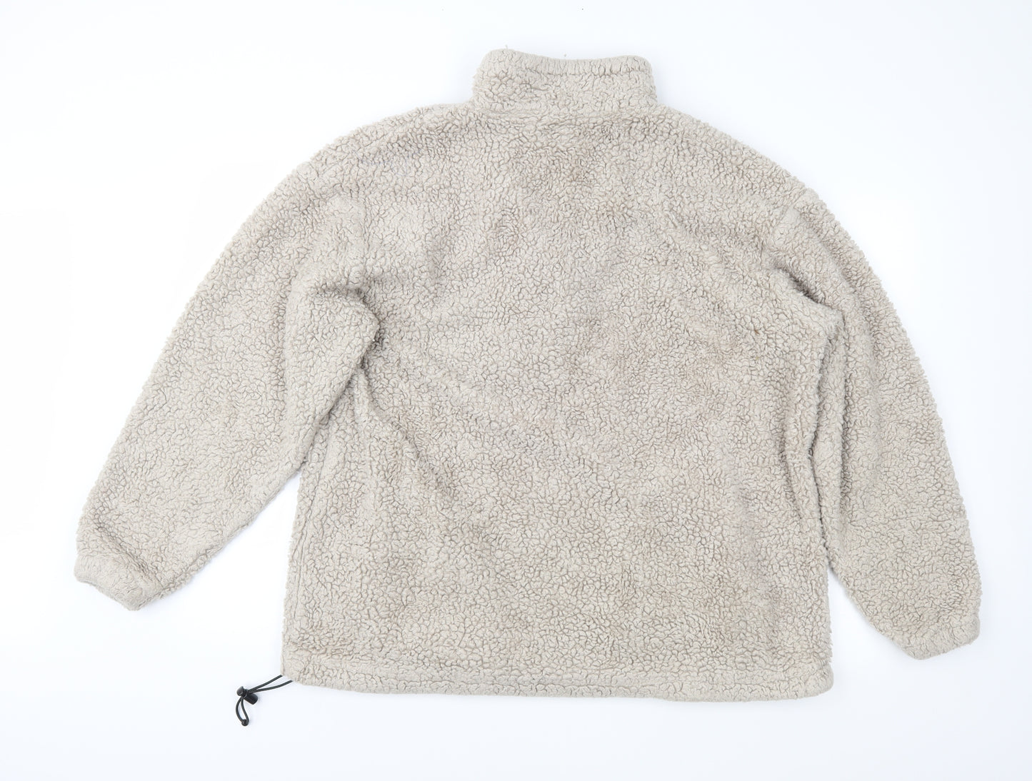 Cotton Traders Mens Brown  Fleece Jacket  Size XL