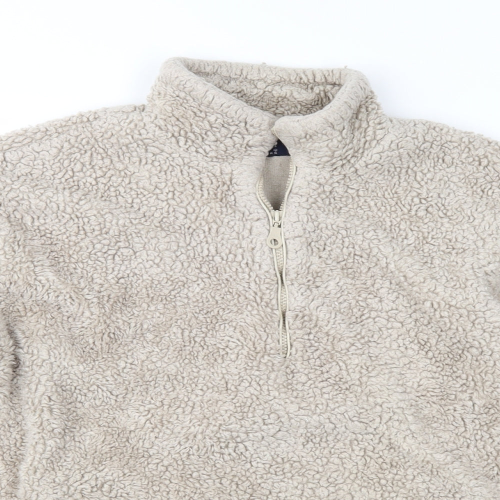 Cotton Traders Mens Brown  Fleece Jacket  Size XL