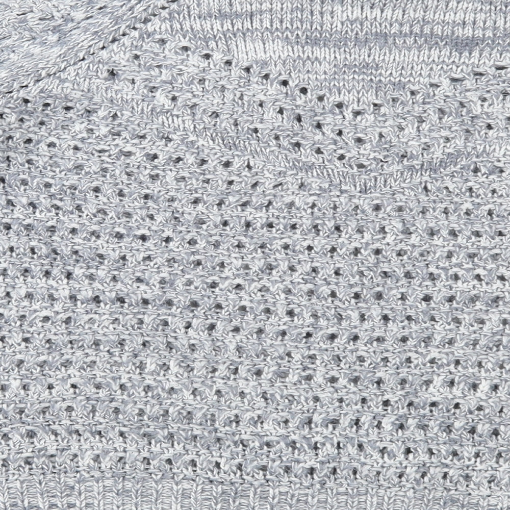 Papaya Womens Grey  Knit Pullover Jumper Size L