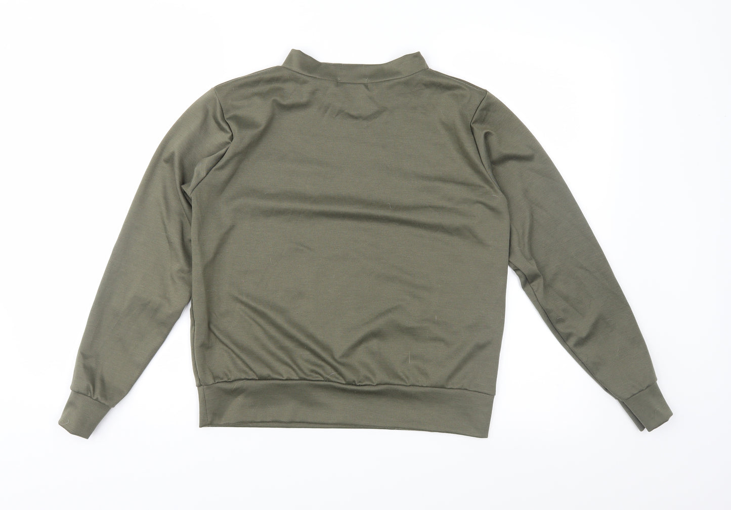 AX Paris Womens Green   Pullover Sweatshirt Size M