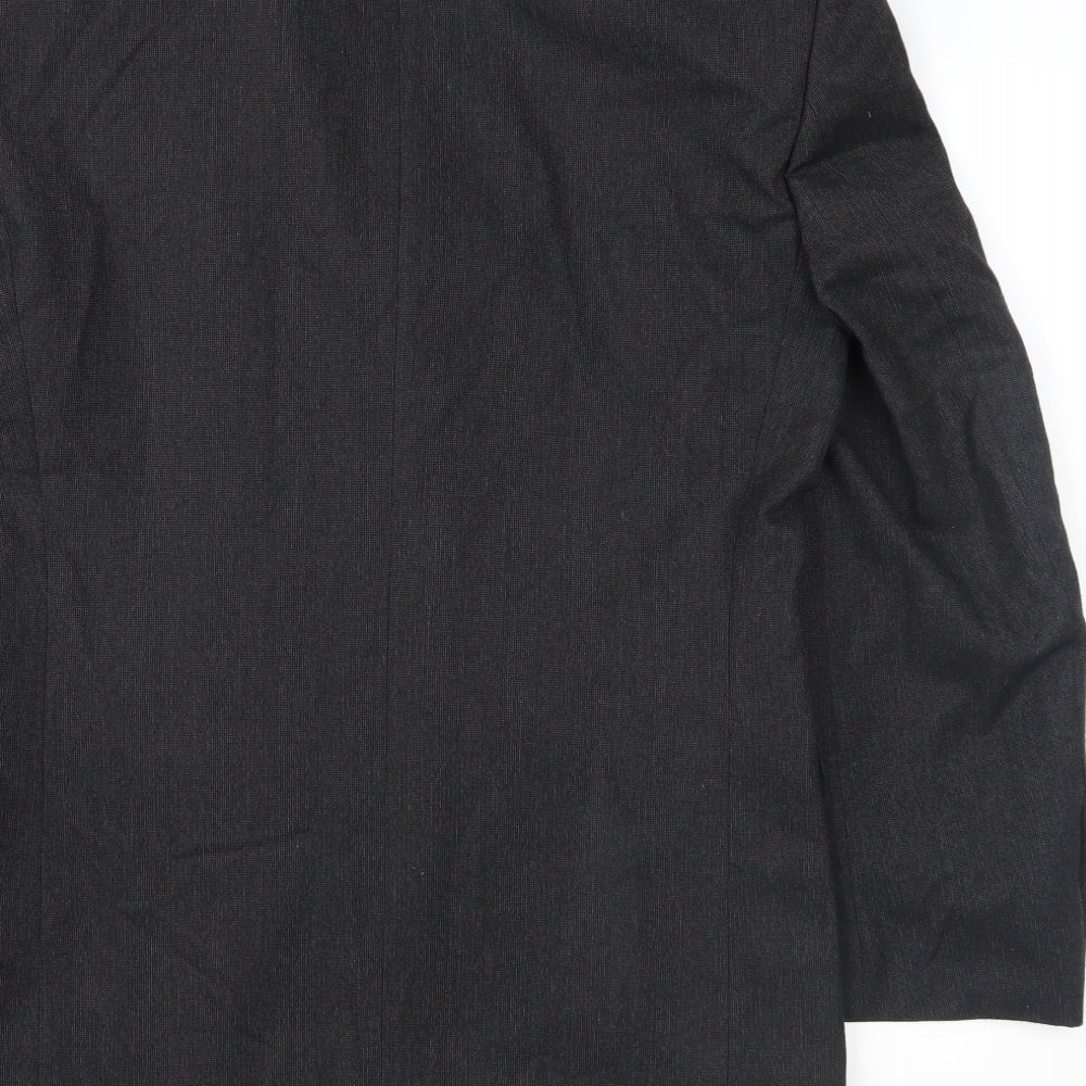 Burton Mens Grey   Jacket Suit Jacket Size 36