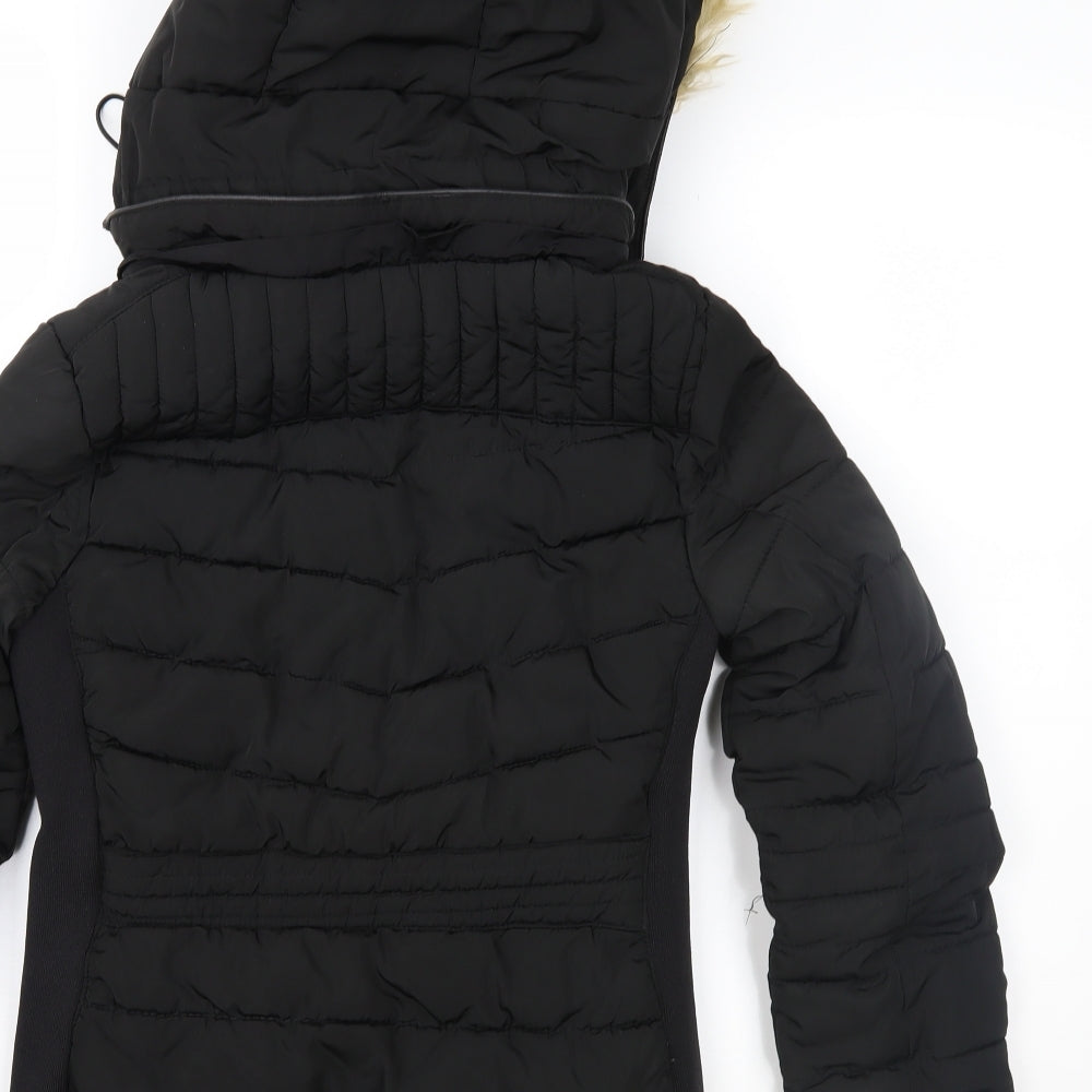 YMI Womens Black   Jacket Coat Size S