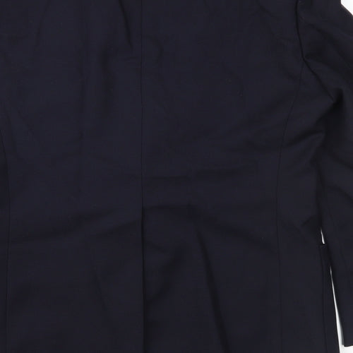 St Michael Mens Blue   Jacket Blazer Size 38