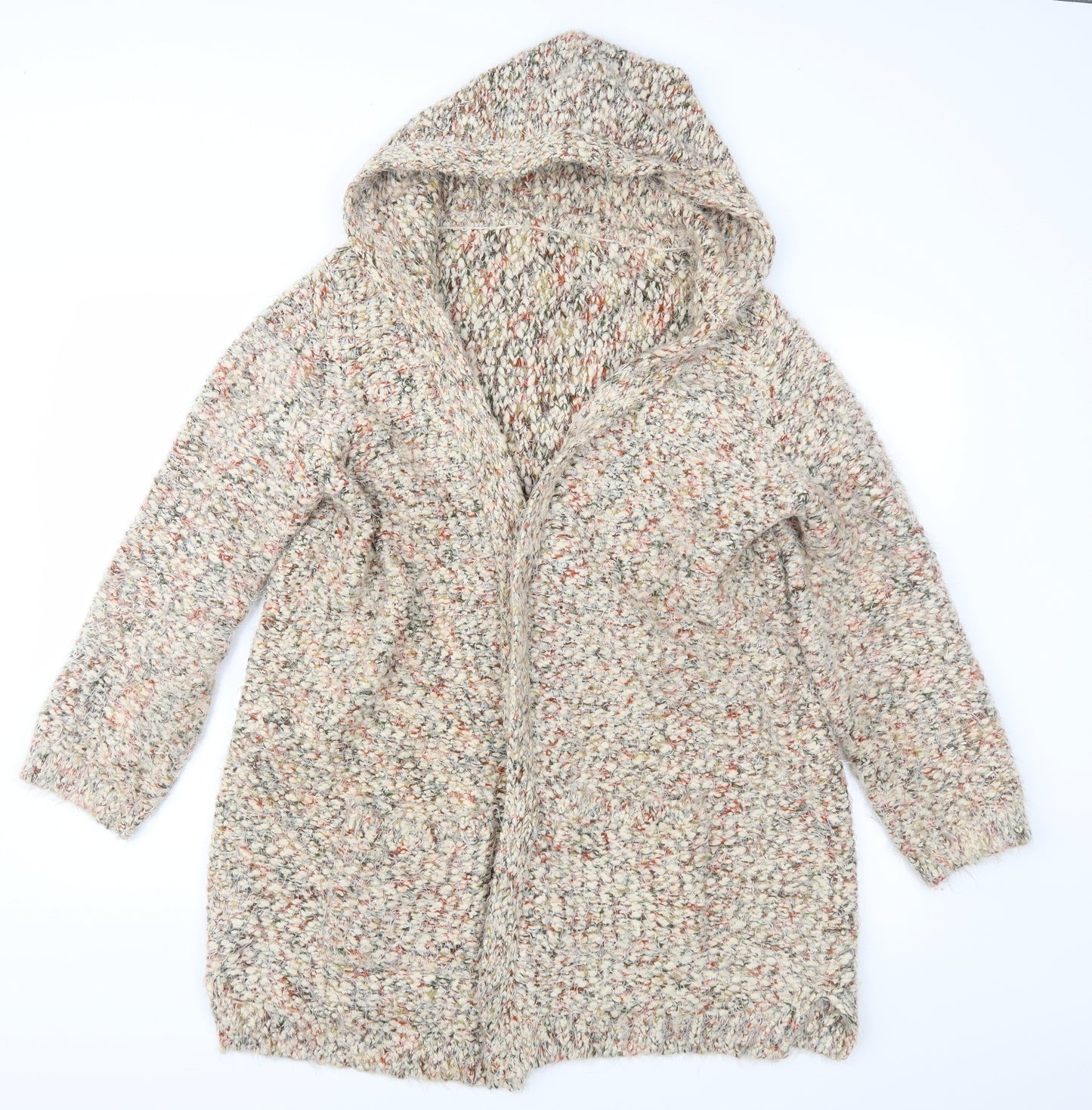 TU Womens Brown  Knit Overcoat Coatigan Size 20