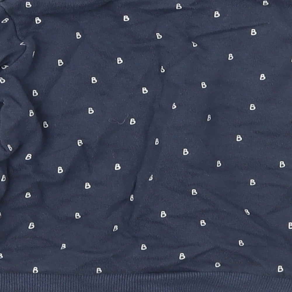 George Boys Blue Geometric  Pullover Casual Size 18-24 Months