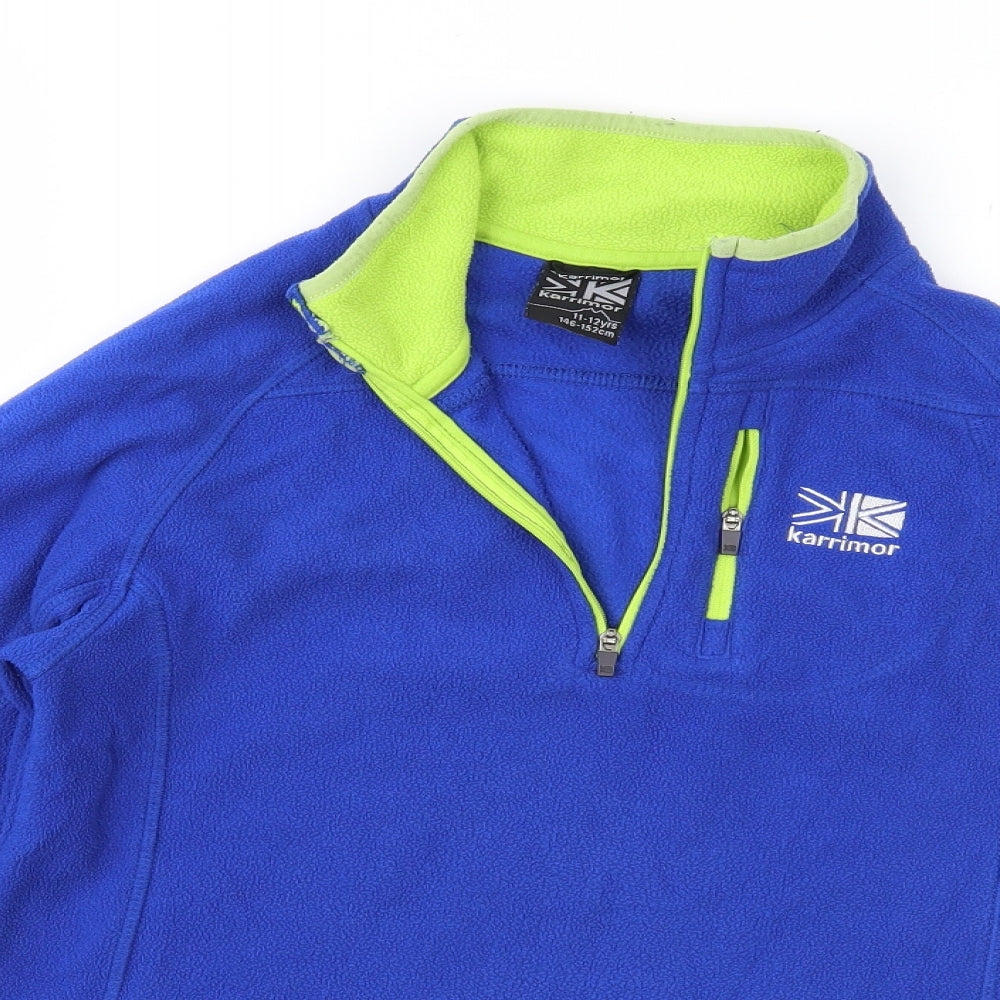 Karrimor Boys Blue  Fleece Jacket  Size 11-12 Years
