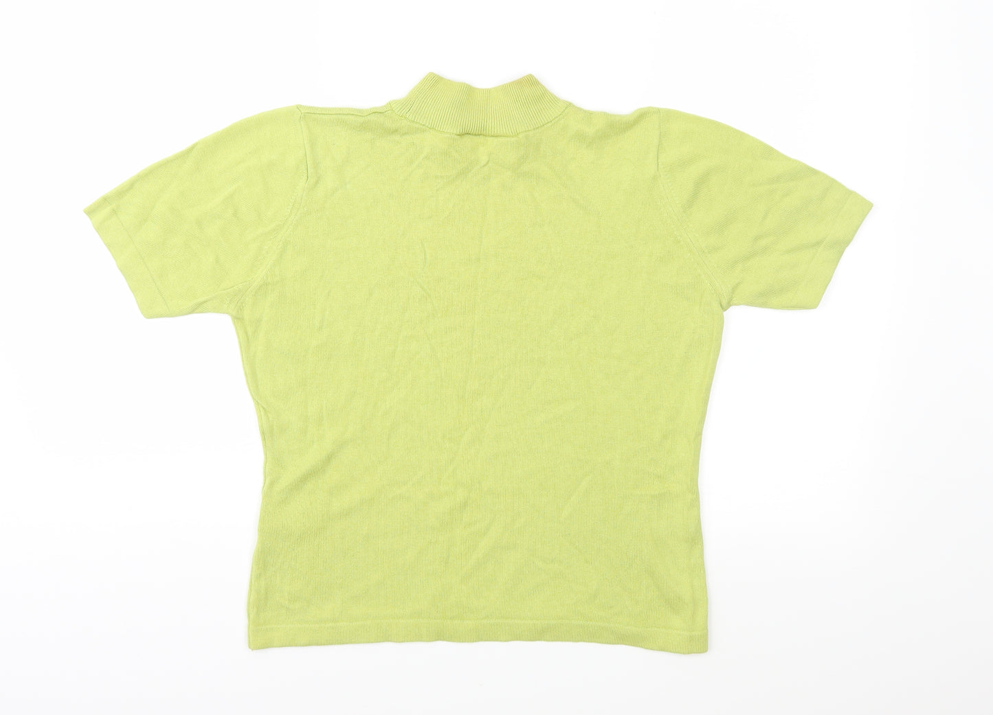 Country Casuals Womens Green  Knit Pullover Jumper Size M