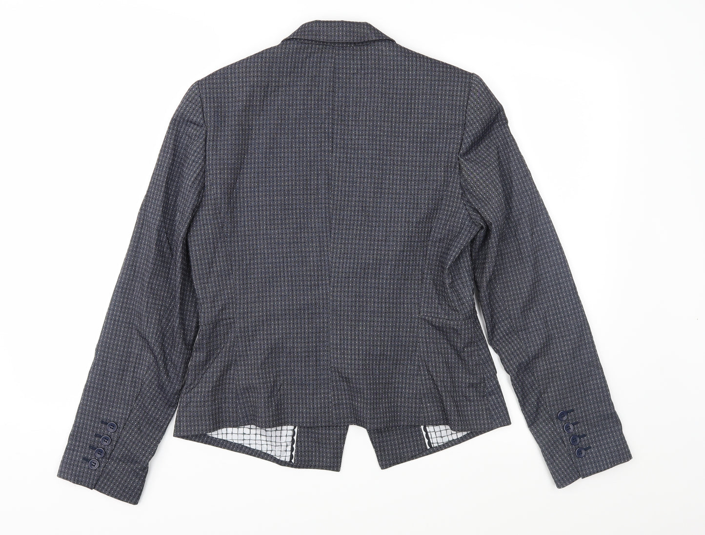 Marks and Spencer Womens Blue Spotted  Jacket Suit Jacket Size 12