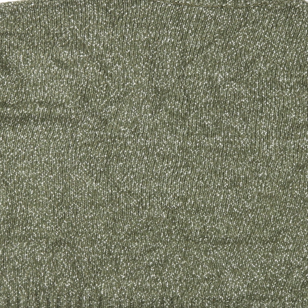 H&M Mens Green  Knit Pullover Jumper Size S