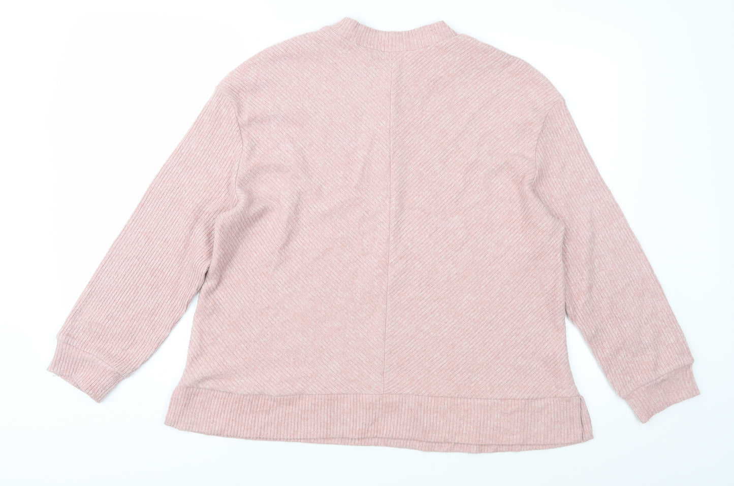 TU Womens Pink  Knit Pullover Jumper Size 16