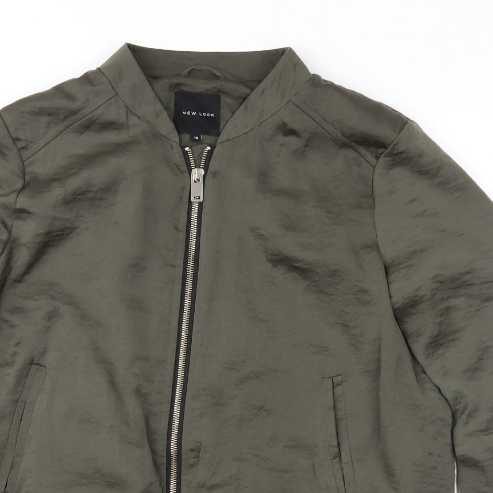 New Look Womens Green   Jacket  Size 10