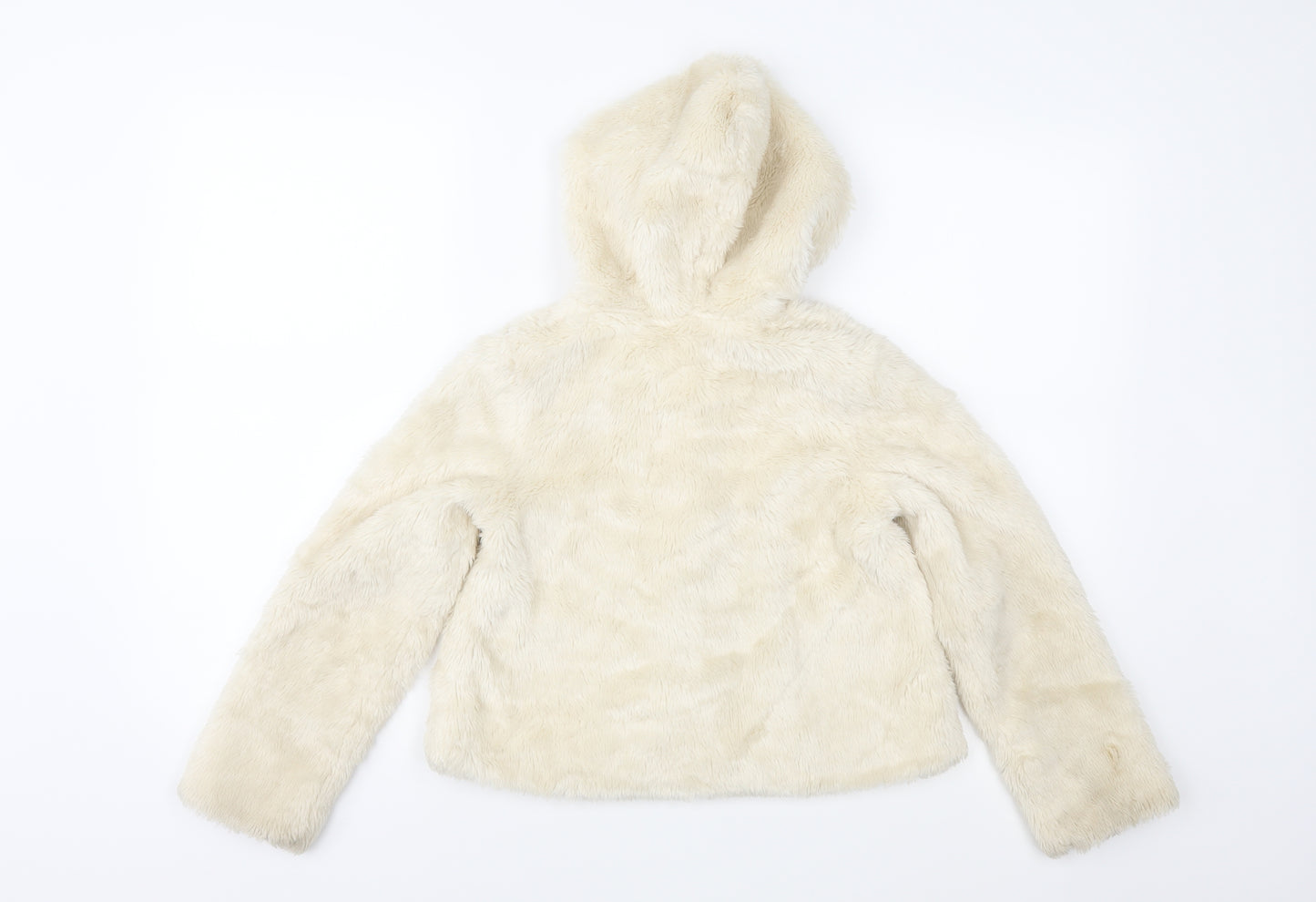 Matalan Girls Ivory   Jacket Coat Size 8-9 Years