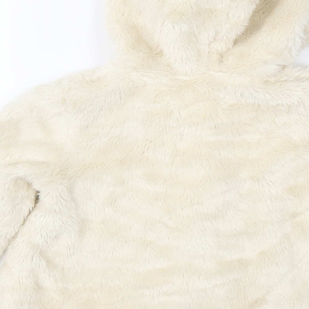 Matalan Girls Ivory   Jacket Coat Size 8-9 Years