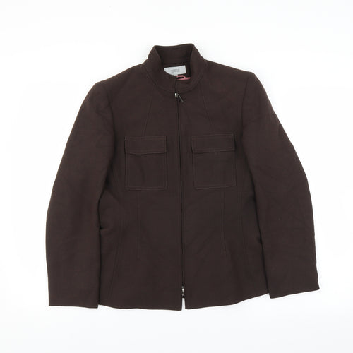Marks and Spencer Womens Brown   Jacket Suit Jacket Size 10