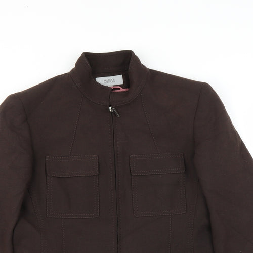 Marks and Spencer Womens Brown   Jacket Suit Jacket Size 10