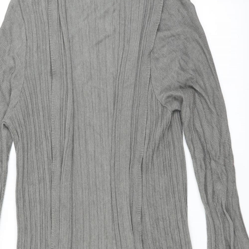 Marks and Spencer Womens Grey   Cardigan Jumper Size 16